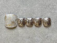 ヒアリ(HERE'Re)/フットネイル【親指アート】