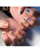 Mネイル 伏見店/haruka nail × 陶器ネイル