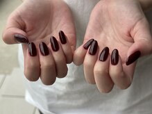 ラティ ネイル(Ratie nail)/ボルドーワンカラー