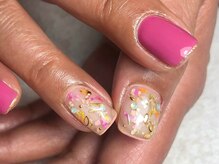 オーラリー ネイル アート メゾン(ORRERY nail art maison)/ハンド / ドライフラワー