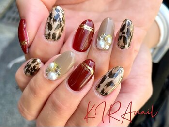 キラ(KIRA)/レオパードネイル