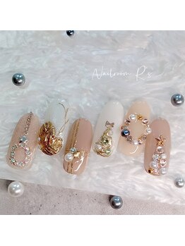 アールズ 用賀店(R's)/クリスマスアート★￥8500コース