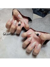 グラムスラム 福島店(GLAMSLAM)/リボン×バラ♪