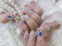 ミナミネイル(MINAMI NAIL)/宝石ネイル