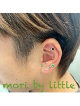 モリバイリトル(mori by little)/【耳ツボジュエリー】シンプル