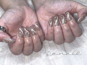 リーネイル 博多店(Re.nail)/フラッシュネイル☆.・゜