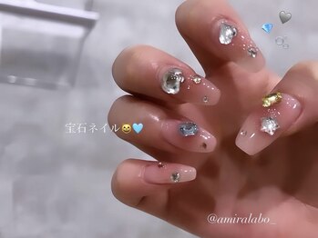 【 大人気宝石ネイル 】