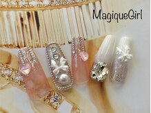 マジックガール 津田沼店(MagiqueGirl)/【リボン＆キラキラハート】