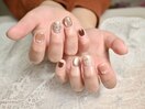 brown nail