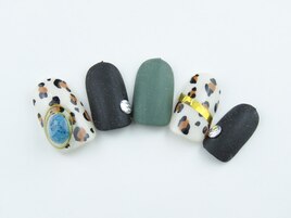 ヒョウ柄ネイル・90分6930円
