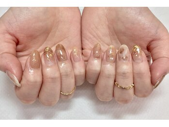 アイリッシュネイル 久屋大通店(Irish Nail)/秋カラー×ニュアンスアート