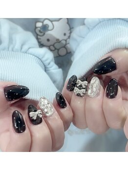 ミス シャーリー(Miss Shirley)/【ストーン埋めつくしネイル】