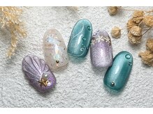 バブル シュガー バイ ネイルクローネ(bublle sugar by.nail crone)/ガーリーネイル