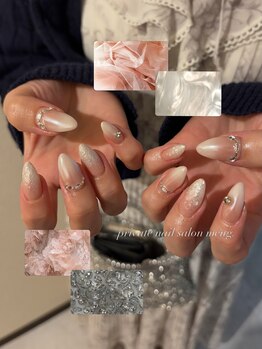 メング(meng.)の写真/【シーンを選ばない煌めき】ラメやグラデーションで、誰からも愛される清潔感のある指先へ♪