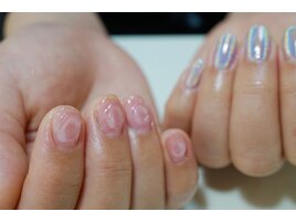 持ち込みデザイン・赤血球ネイル