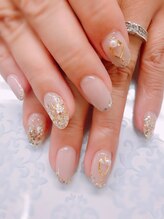 セレンディピティ(Serendipity)/ピンクベージュ　グラデーション