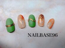 ネイルベースキュウロク(NAILBASE96)/11月定額デザイン