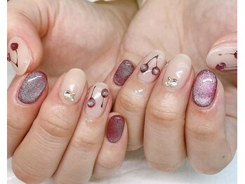 ソンリエ 青竹店(SONRiE)/さくらんぼネイル!