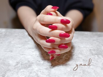 ワイネイル(Y.nail)/ボルドーワンカラー