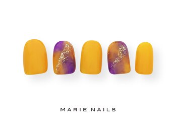 マリー ネイルズ いわきラトブ店(MARIE NAILS)/定額6,600円税込　イエロー1222c