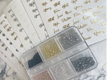 ヘアーアンドネイル ルシア(Hair&Nail Lucia)/新しいパーツとシール入りました