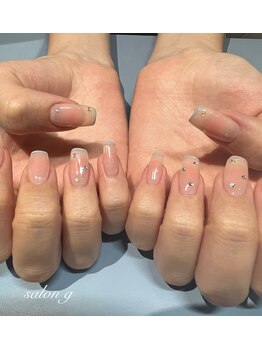 サロンジー(salon g)/チークネイル