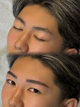 ハイリンク(High Link)/《眉毛デザイン》before→after