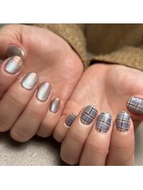 ちぐはぐネイル