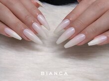 ビアンカ キュポ・ラ川口店(Bianca)/チップ長さだし×ワンカラー