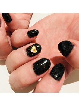 アイラッシュアンドネイル シエル(Ciel)/ブラックネイル