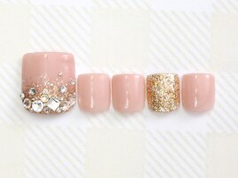 ビジューネイル　￥12001