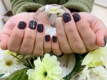 プルミエ ネイル(Premier Nail)/定額デザイン☆彡グレーパープル