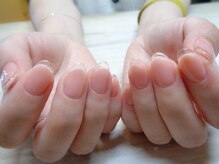 アミュリー ネイル アトリエ(Amury nail atelier)/クリアフレンチネイル★春夏秋冬