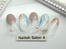 ネイリッシュサロン エー(Nailish Salon A)/カジュアルアートネイル