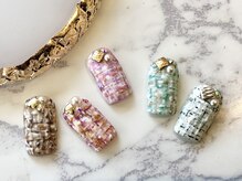 ネイルサロン プラティーン 国立(PLATINE)/テクスチャーツイード