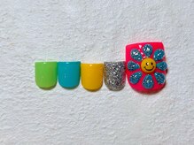 ネイルビート(NAIL BEAT)/ぷっくりフラワー