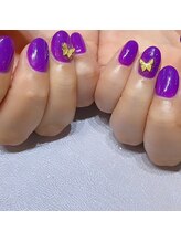 ウープスネイル 北上パル店(OopsNAIL)/1.5ｈ　ワンカラー　パーツ２コ