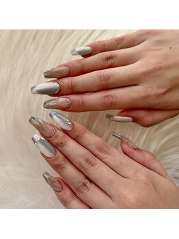 ネイルサロンロータス(Nailsalon Lotus)/オンブレフレンチ