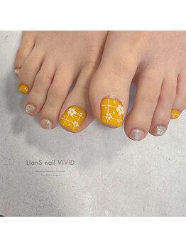 リアンスネイル ヴィヴィッド 岡山店(LianS nail ViViD)/フットオリジナル