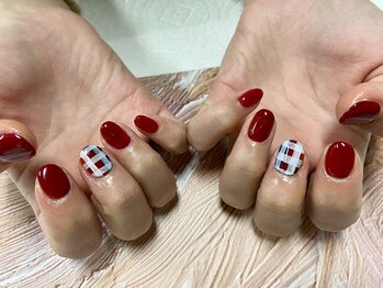 ネイル サロン ヴェレッド(Nail Salon VERED)/【定額】ギンガムチェック