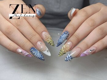 ゼン ネイル デザイン 池袋(ZEN NAIL DESIGN)/* 長 さだしやり放題×つけ放題
