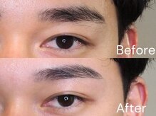 お顔の印象の80％を決める眉毛