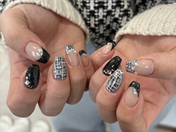 ステラ(stella)/ツイードネイル