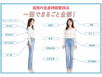 生駒の丘神経整体院の写真/不調の原因の原因を全身を見て根本アプローチ!身体も心も見た目も絶好調な状態へ!
