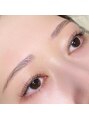 アイアヴァンス 西梅田店 間引き込みふんわり平行ナチュラル眉×立ち上げラッシュリフト