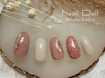 ネイルドール(Nail Doll)/ローズミラー×シェル