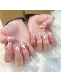 オーラ/キルティングネイル