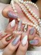 ミューズネイル(muse nail)の写真/【スカルプ 長さ出し＋ジェルワンカラーorラメグラ¥10980】カラー3色可能★指先が綺麗に見える美フォルム♪