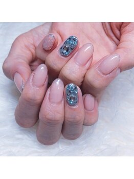 ネイルズビー 国府店(Nail's be)/ストーン埋め尽くしネイル