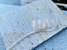 テテネイル(tete.nail)/水滴ストーン×雪の結晶＊